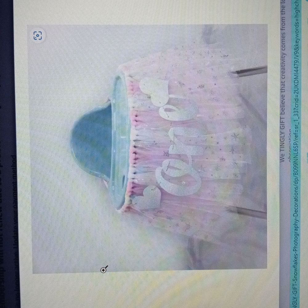 TINGLY GIFT Handmade pink highchair tutu skirt
